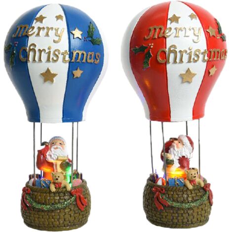 Feliz Navidad globo aerostático