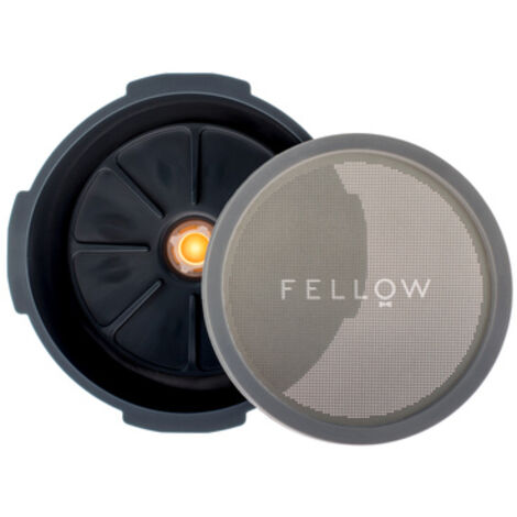Fellow Prismo  Accessorio per caffettiera AeroPress  Migliora la tua caffettiera manuale per preparare caffè espresso e a immersione, con filtro in metallo riutilizzabile