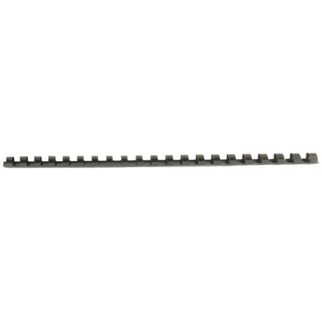 Fellowes 12mm, 100pk - folder binding accessories (100pk, Black, Plastic)