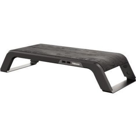 Fellowes 8060501 Monitorständer schwarz Aluminium Holz
