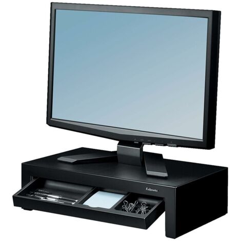 Fellowes Designer Suites soporte para pantalla negro perlado