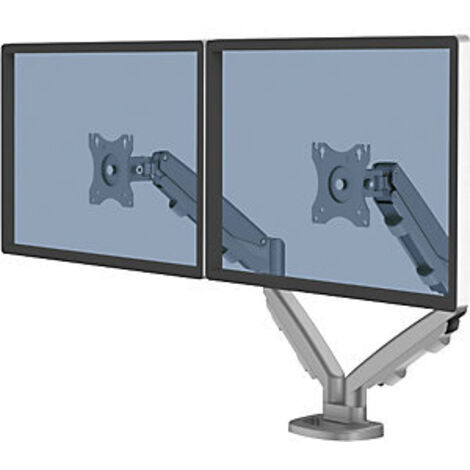fellowes Eppa soporte de escritorio plateado para TV de 40 pulgadas