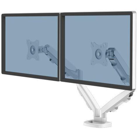 Fellowes Eppa supporto per monitor doppio bianco
