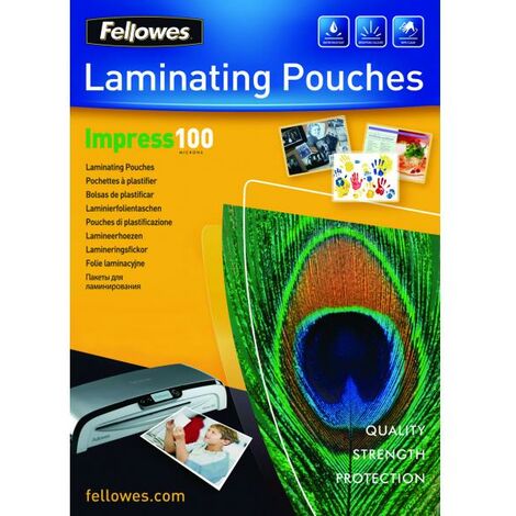 Fellowes CF100POUCHES LUCIDE IMPRESS100A4