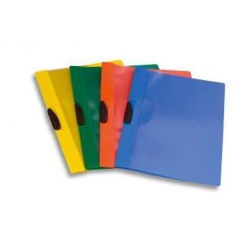 Fellowes Leonardi cartellina con fermafoglio Rosso