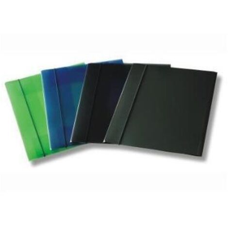 Fellowes Leonardi Polipropilene (PP) Verde, Trasparente A4