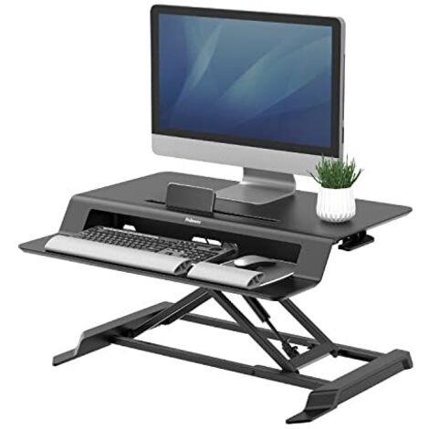 Fellowes Lotus LT stazione di lavoro sit-stand nera