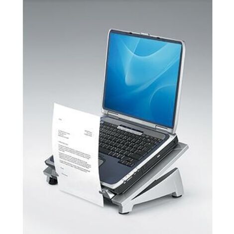 FELLOWES Notebookständer Fellowes® Office SuitesT Plus höhenverstellbar Kunststoffschwarz/silber