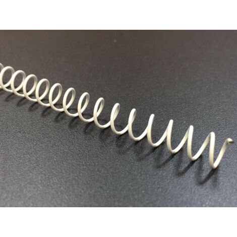 Fellowes Pack de 100 Espirales Metalicas 8mm.
Características:
-Da a tus documentos un acabado profesional con los espirales metálicos de encuadernaci