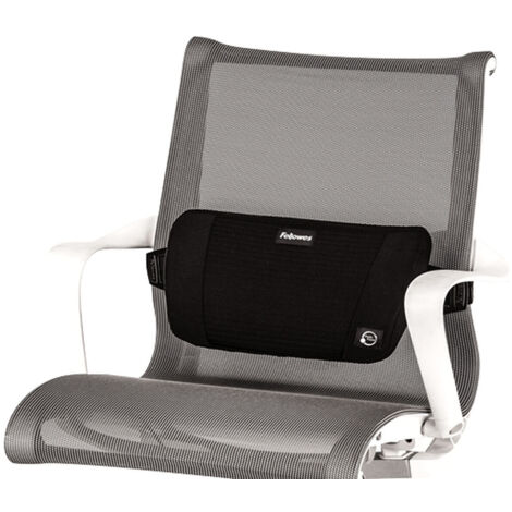 Fellowes PlushTouch Lendenstütze Schwarz Bürostuhl