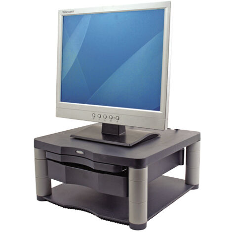 Fellowes Premium Plus Monitorständer Ergonomisch Graphit