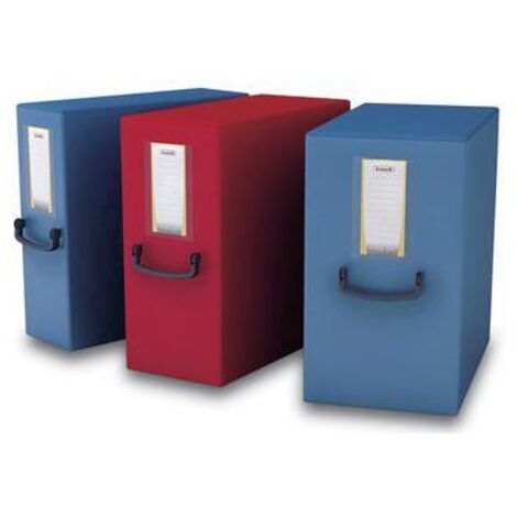 Fellowes Raccoglitore Pick Up Box Dorso, 20 cm, Rosso