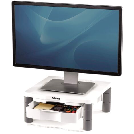Fellowes Supporto Monitor Plus, Grigio Grafite