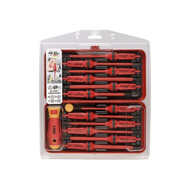 Felo E-Smart Vde Set Cacciaviti 14 Pz