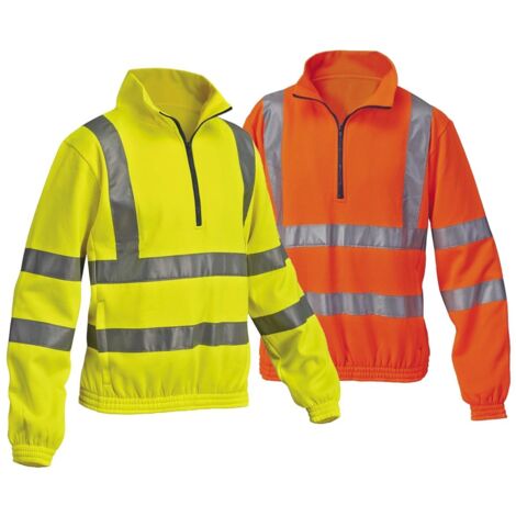 Felpa alta visibilità Siggi 25MG0619 - XXL - Giallo