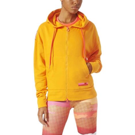 FELPA CON CAPPUCCIO IN RETE ADIDAS STELLASPORT DA DONNA XS