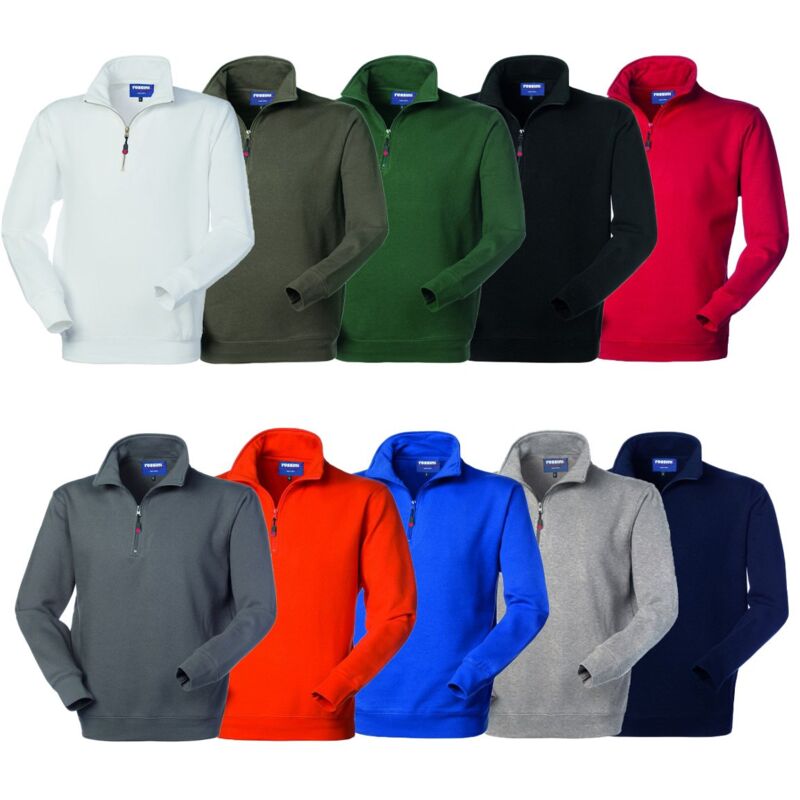 Felpa da lavoro Rossini Perth mezza zip - xl - Blu