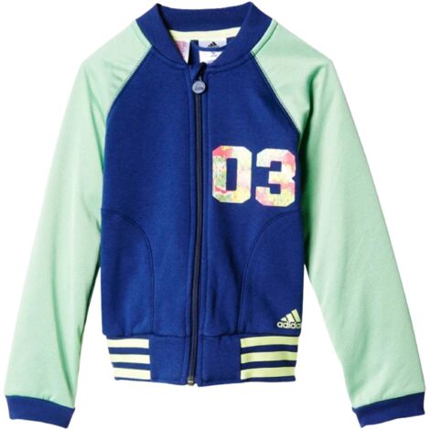 Felpa con zip per bambini ADIDAS LG RI TRACK TOP 128