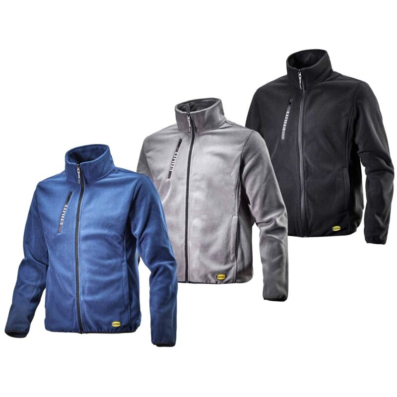 Image of Felpa da lavoro Diadora Utility Sweat Pile fz - l - Blu