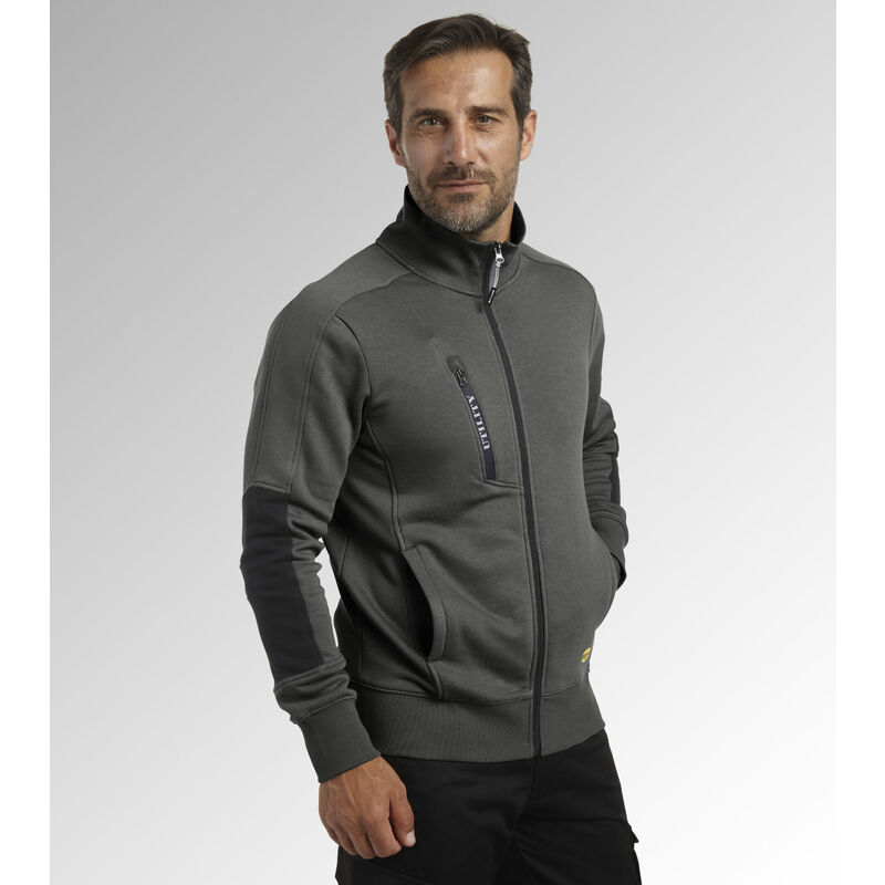 Veste de travail zippée litework fz - Gris Acier l