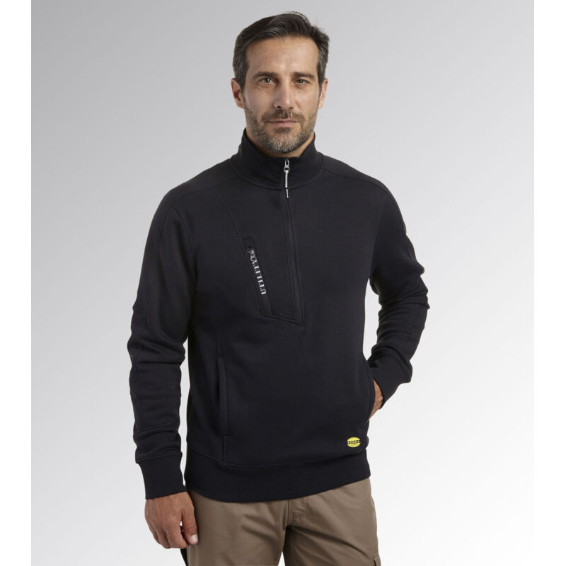 Diadora - Sweat de travail Utility Sweatshirt hz Litework - l - Noir