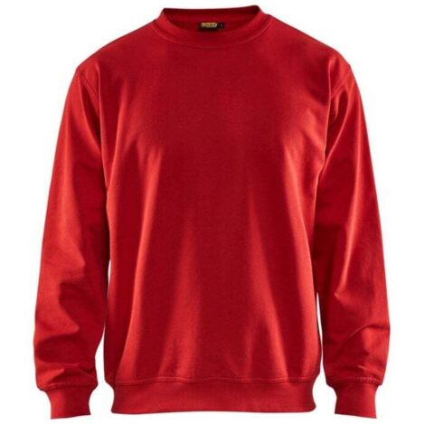 Felpa da lavoro girocollo Blaklader Rosso XXXL