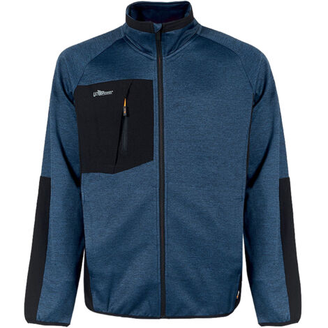 FELPA DA LAVORO 'HULL' taglia  XL - deep blue  - UPOWER