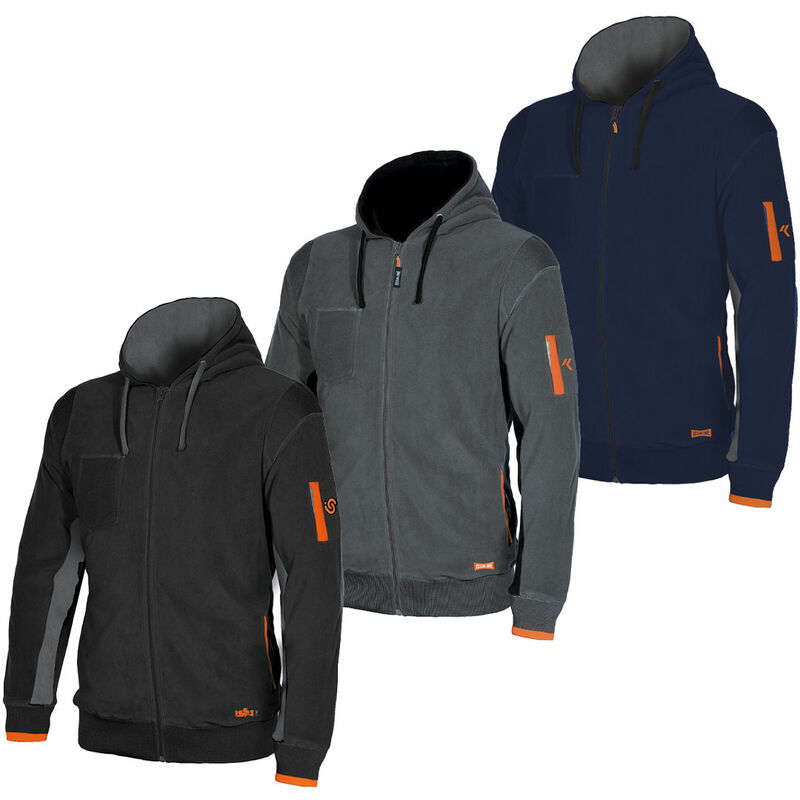 Sweat de travail en micropolaire Industrial Starter Ortigara 04807 - XL - Bleu