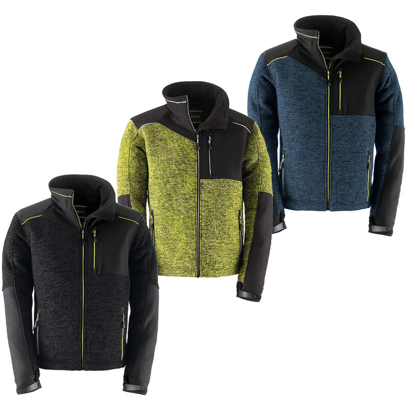Sweat de travail Kapriol Dynamic Pile - l - Noir