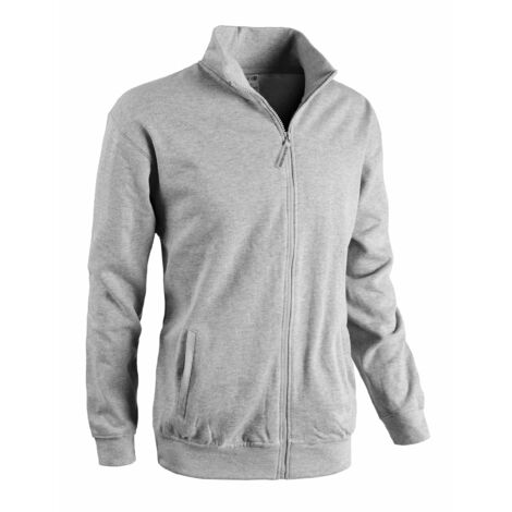 FELPA FULL ZIP JUMP GRIG. MLG SCURO