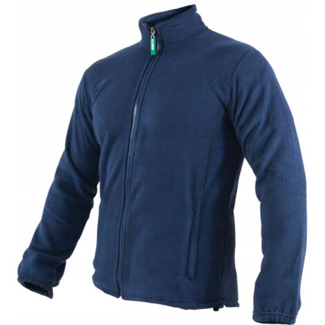 Felpa in pile Stalco Barry blu navy taglia S