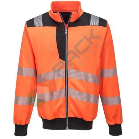 Felpa PW3 Alta Visibilità | Small - OrBk - NEUTRO (SENZA PERSONALIZZAZIONE)