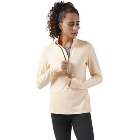 FELPA REEBOK 1/4 ZIP RUNNING JM