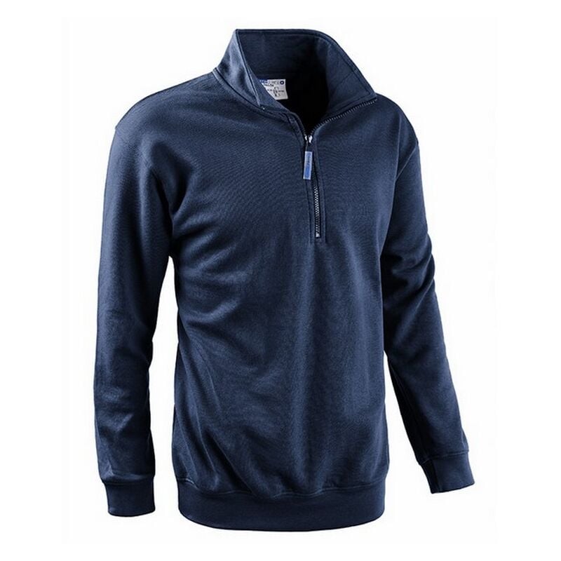 Image of Felpa smash col. blu navy mis. l