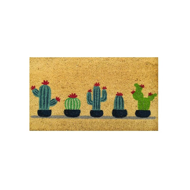 

Felpudo Coco Estampado Cactus Surtido 40x70cm