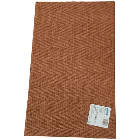 FELPUDO COCO TRENZADO ESPIGA 45x75 CM