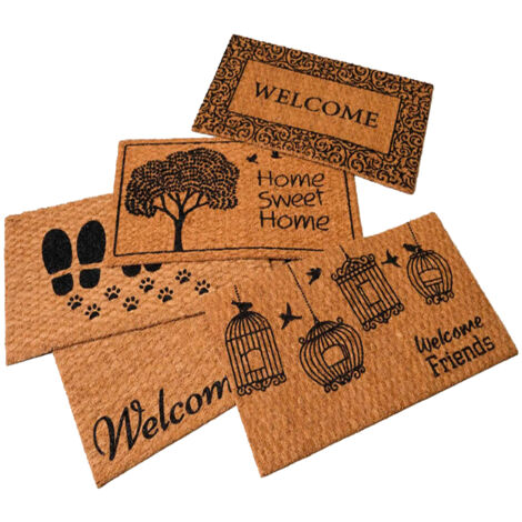 FELPUDO COCO TRENZADO PANAMA 40x70CM STD