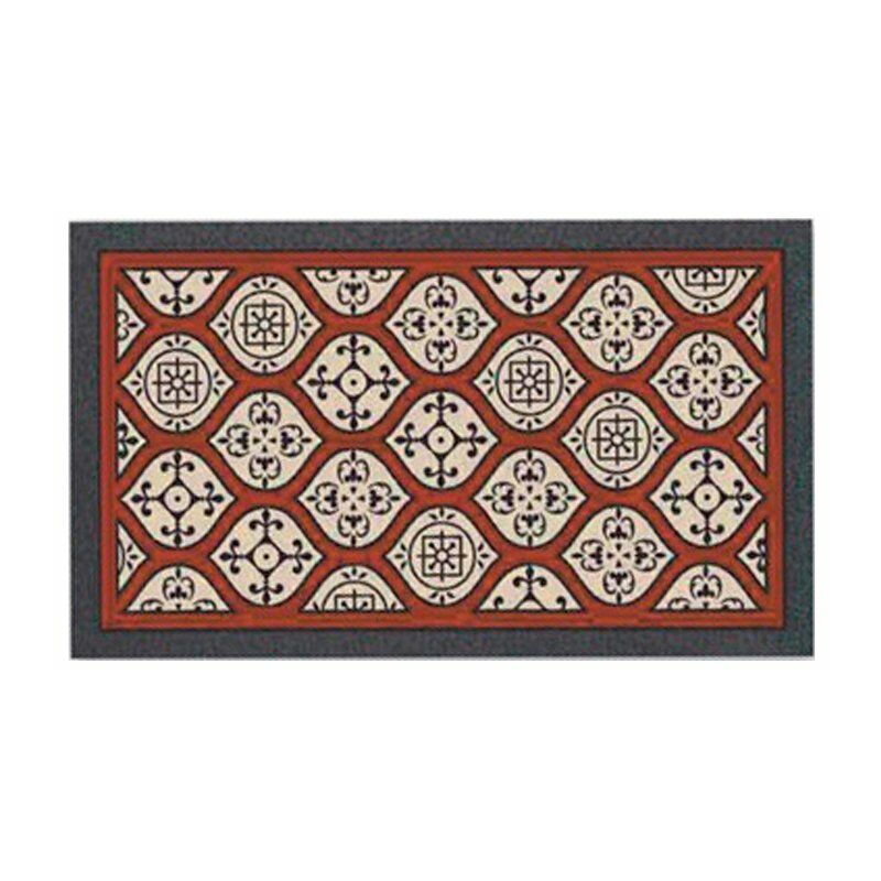 

Felpudo de caucho/poliamida formato Arabasque 40x68cm
