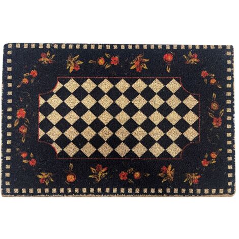 Felpudo de coco, felpudo de entrada Doormat Multicolor