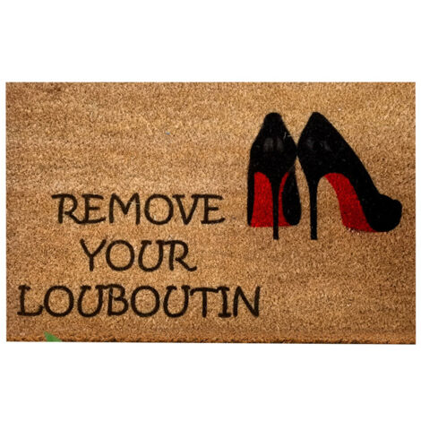 Felpudo de coco, felpudo de entrada Doormat Multicolor