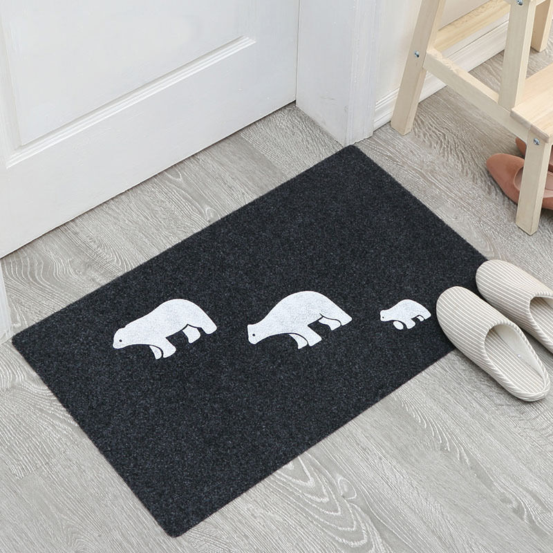 

Felpudo de Entrada, Alfombra Exterior para Puerta,Alfombrilla Antideslizante, Pasillo, Cocina, Dormitorio40*60cm(Estilo 1)