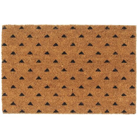 Felpudo de fibra de coco copetuda 40x60 cm vidaXL