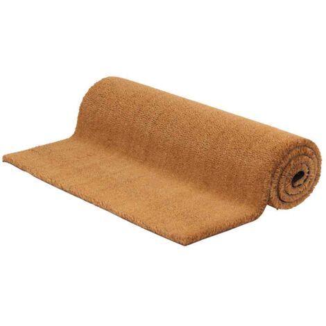 Felpudo de fibra de coco natural 100x200 cm