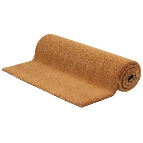 Felpudo de fibra de coco natural 100x200 cm