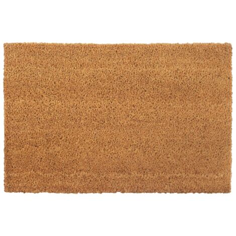 Felpudo de fibra de coco natural 50x80 cm vidaXL