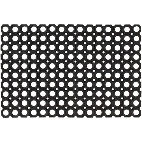 Felpudo de goma 23 mm 40x60 cm 5 unidades