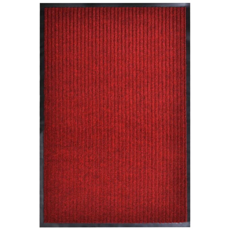 

vidaXL Felpudo de PVC rojo 120x220 cm - Rojo