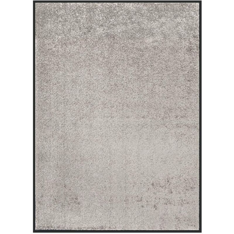 

Felpudo de rayas gris 60x80 cm