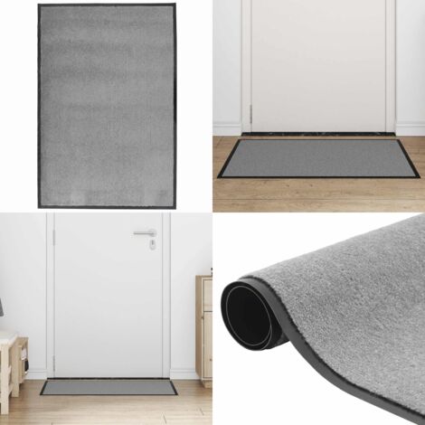 Felpudo gris 60x90 cm - Felpudo gris - Felpudo antideslizante