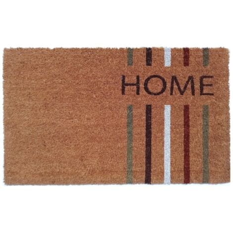 CASAME Felpudo Home líneas de colores 45x75cm